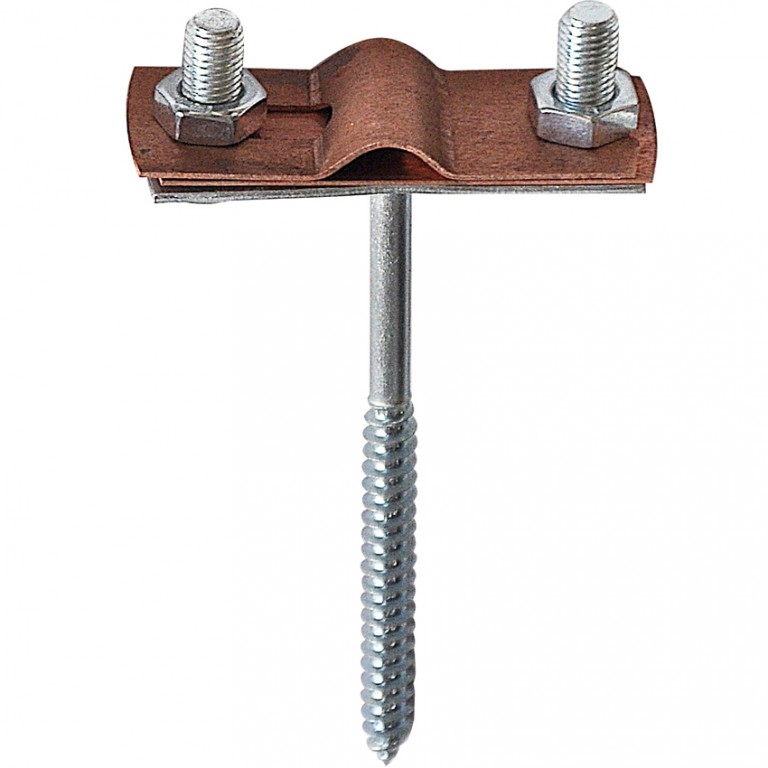 COPPER WALL CLAMPS
